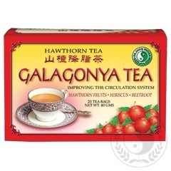Galagonya tea - Természetes segitség a nehéz étkek után