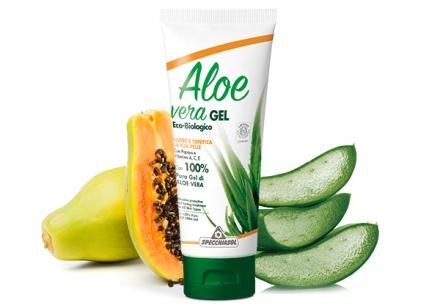 Aloe Vera krém, papaya, vitaminok és narancs illóolajjal (Arc- és testápoló)