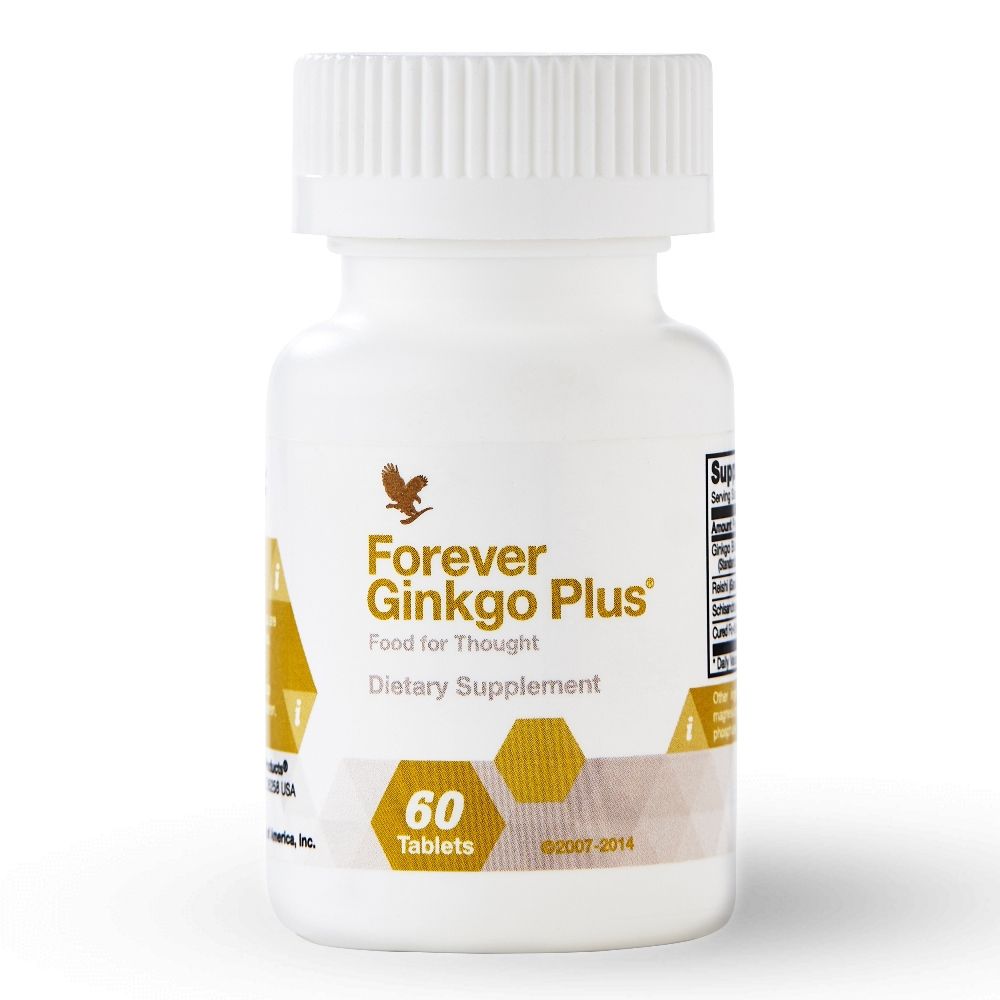 Forever Ginkgo Plus (agyi vérellátásra és szellemi képesség hanyatlása esetén)