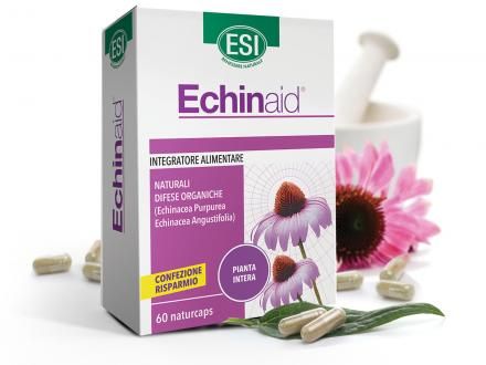 Echinacea kapszula dupla - Echinacea purpurea és E. angustifolia koncentrált, nagy dózisú kivonata. 60 db