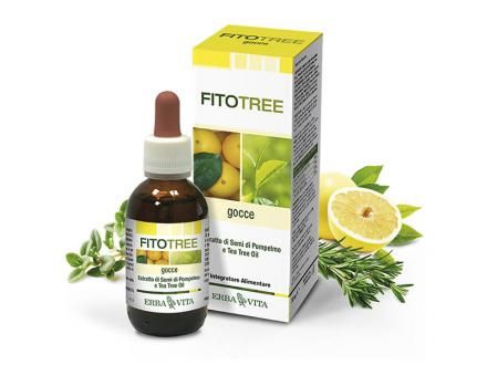 FitoTree Baktériumölő, fertőtlenítő grapefruit, teafa, rozmaring és kakukkfű olaj - Külsőleg/Belsőleg! 30 ml