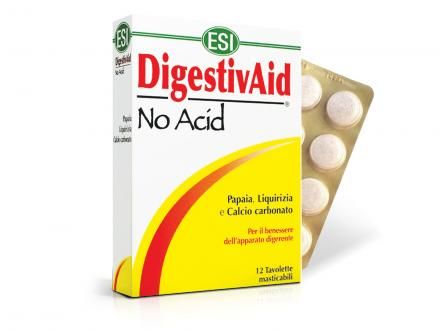 No Acid-Stop a savaknak!- Lúgosító-savlekötő szopogatós tabletta, gyomorégésre, puffadásra. 12x