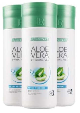 3 palack Aloe Vera Freedom ivógél az izületekre. (LR Health & Beauty)