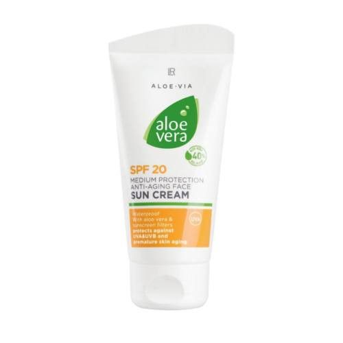 Aloe vera Sun bőröregedés-csökkentő napvédő krém FF 50 