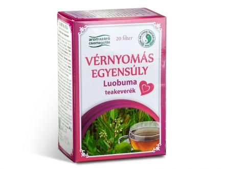 Luobuma magas vérnyomást szabályzó tea - Dr Chen Patika