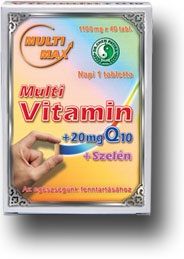 Multi-Max vitamin tabletta Q10-zel - Dr Chen Patika